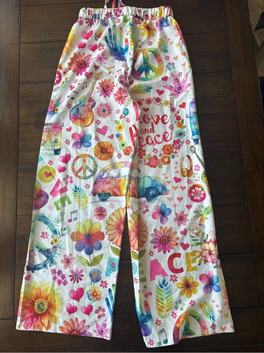 Women’s White Rainbow Floral 